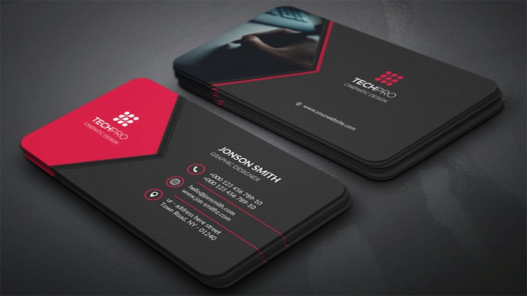 Double side business card sample2