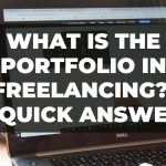 What is the portfolio in freelancing