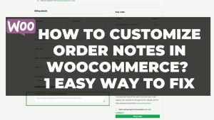 Read more about the article How to customize order notes in Woocommerce? 1 easy way to fix