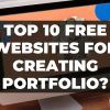 free websites for creating portfolio