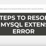 Your PHP installation appears to be missing the MySQL extension which is required by WordPress (Solved)