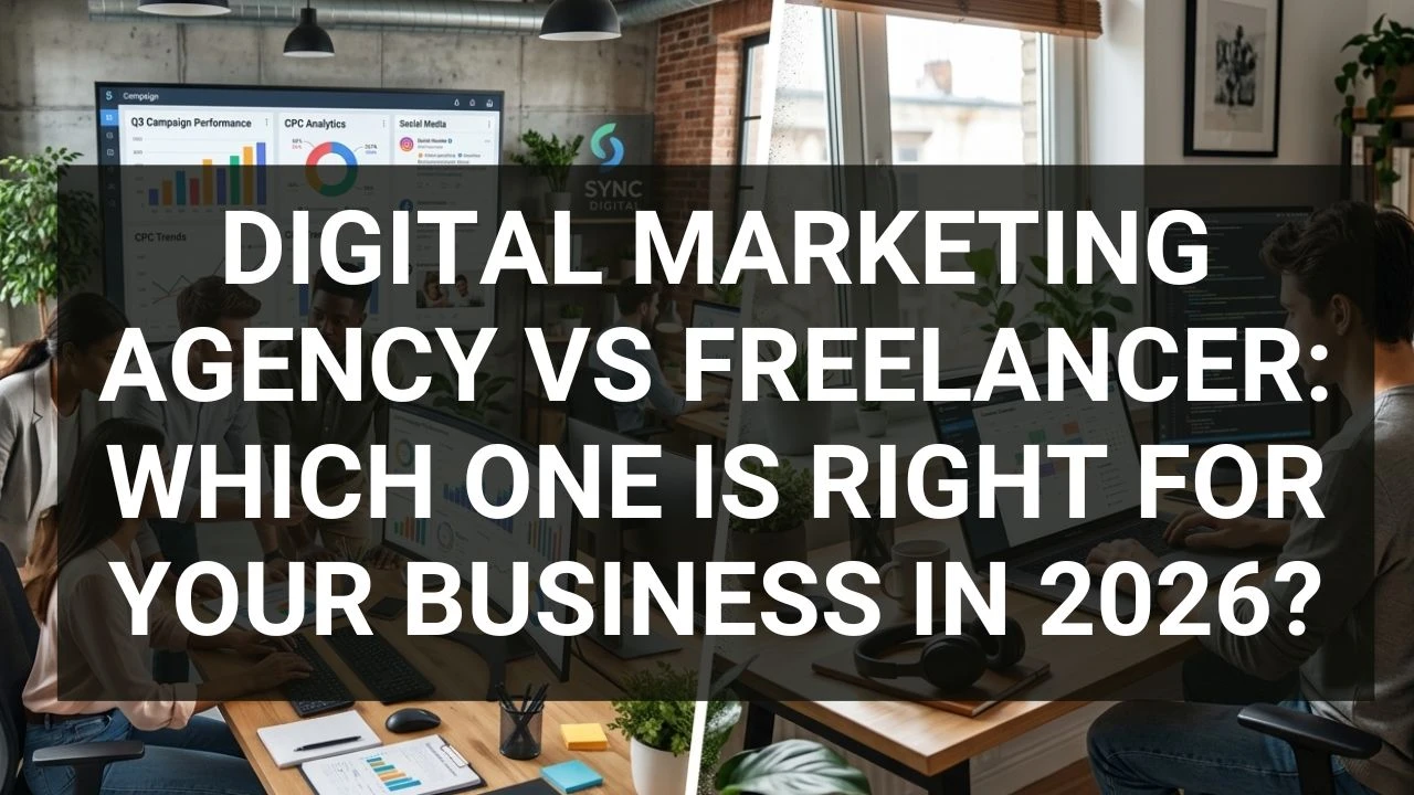Digital Marketing Agency vs Freelancer Which One Is Right for Your Business in 2026