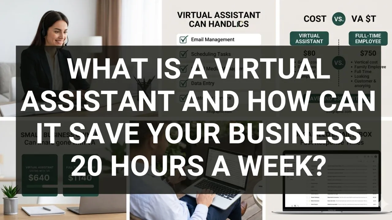 Read more about the article What Is a Virtual Assistant and How Can It Save Your Business 20 Hours a Week?